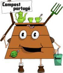 Projet de compostage collectif, quartier Les Grouas